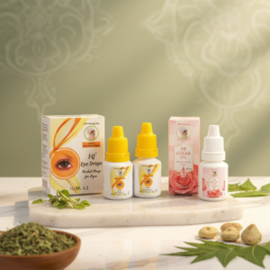 IQ Herbal Eye Care Combo – Eye Drops & Gulab Jal (Rose Water) For 11 – 15 years Child